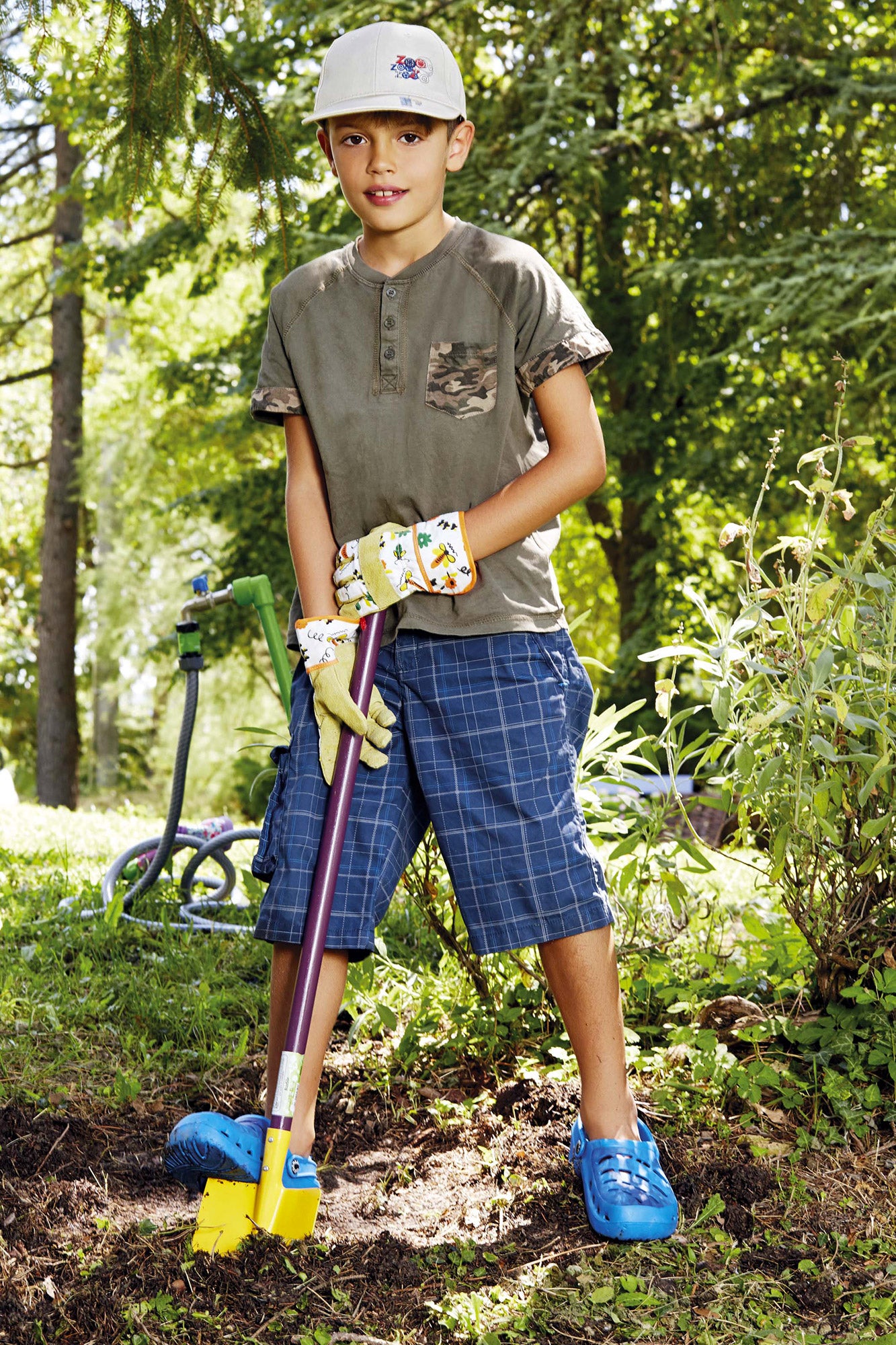 Badiletto per Bambini con Manico 86 cm Rama...