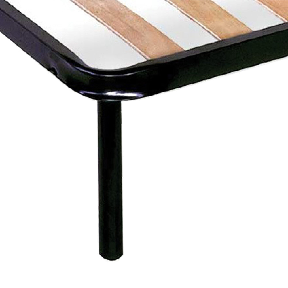 Rete Ortopedica Sanremo Matrimoniale 160x190x30 h cm in Acciaio Nero...