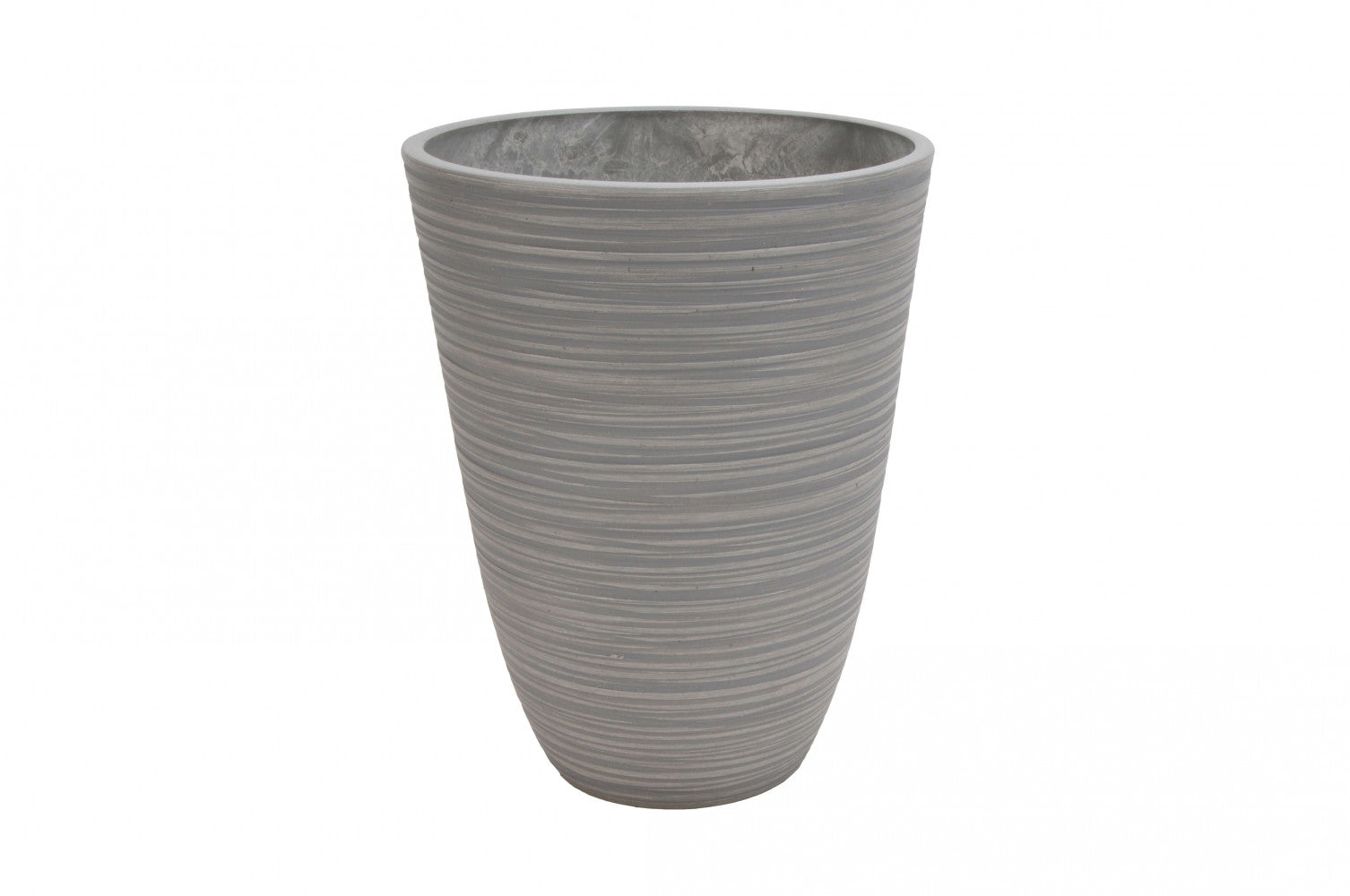 Vaso Piccolo Anemone Ø25,5x32,5 cm in Fibra sintetica Antracite...