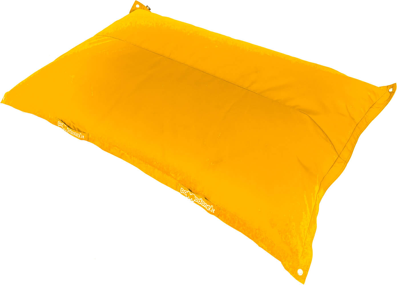 Image of Cuscino Galleggiante 163x111cm in Tessuto Pomodone Galleggiante Giallo