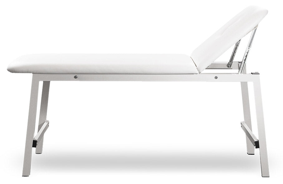 Image of Lettino da Massaggio Fisioterapia Fisso 2 Sezioni 190x65x78cm Benotti Innaloo Bianco