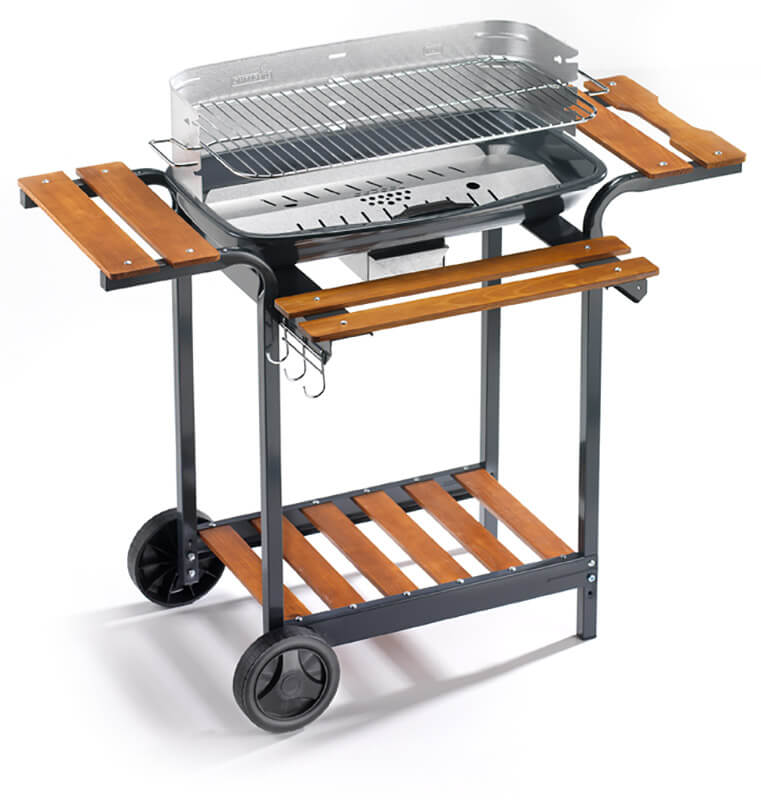 Image of Barbecue a Carbone Carbonella in Acciaio Ompagrill 60-40/Alc