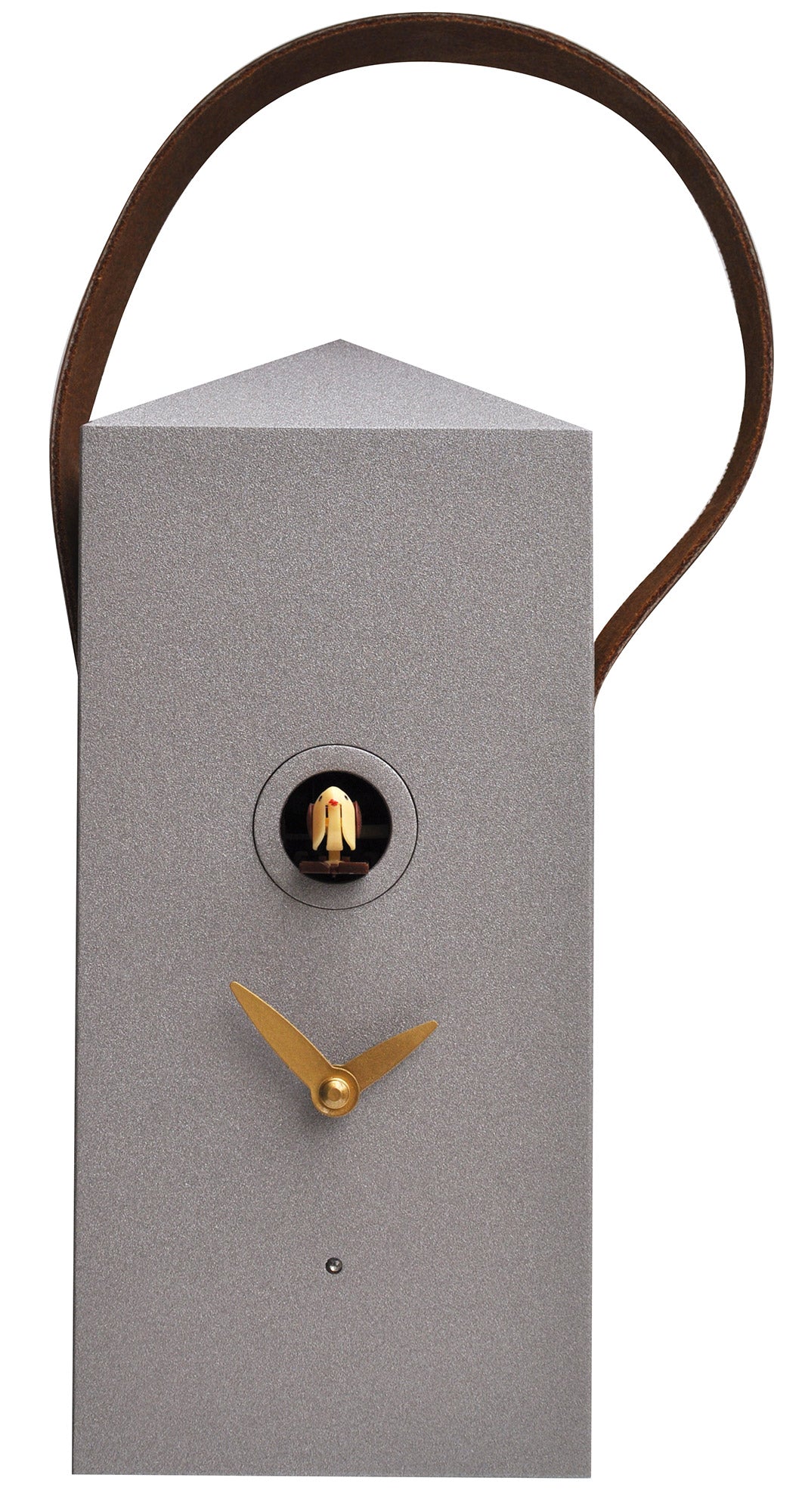 Orologio a Cucù da Parete 12x27x12cm Pirondini Italia Lanterna Argentato
