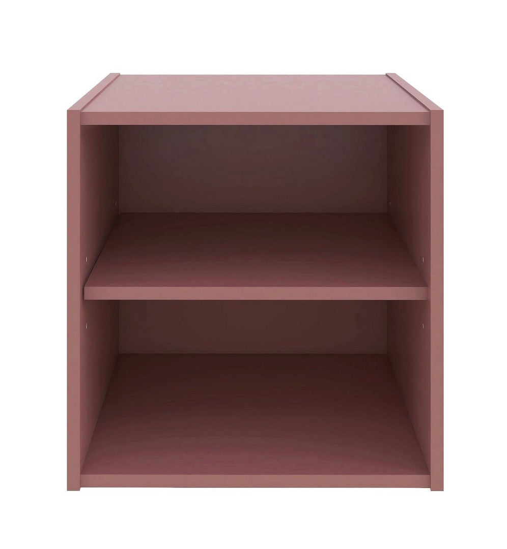 Cubo Composite con Mensola 35x35x35 cm in Compensato Mattone...