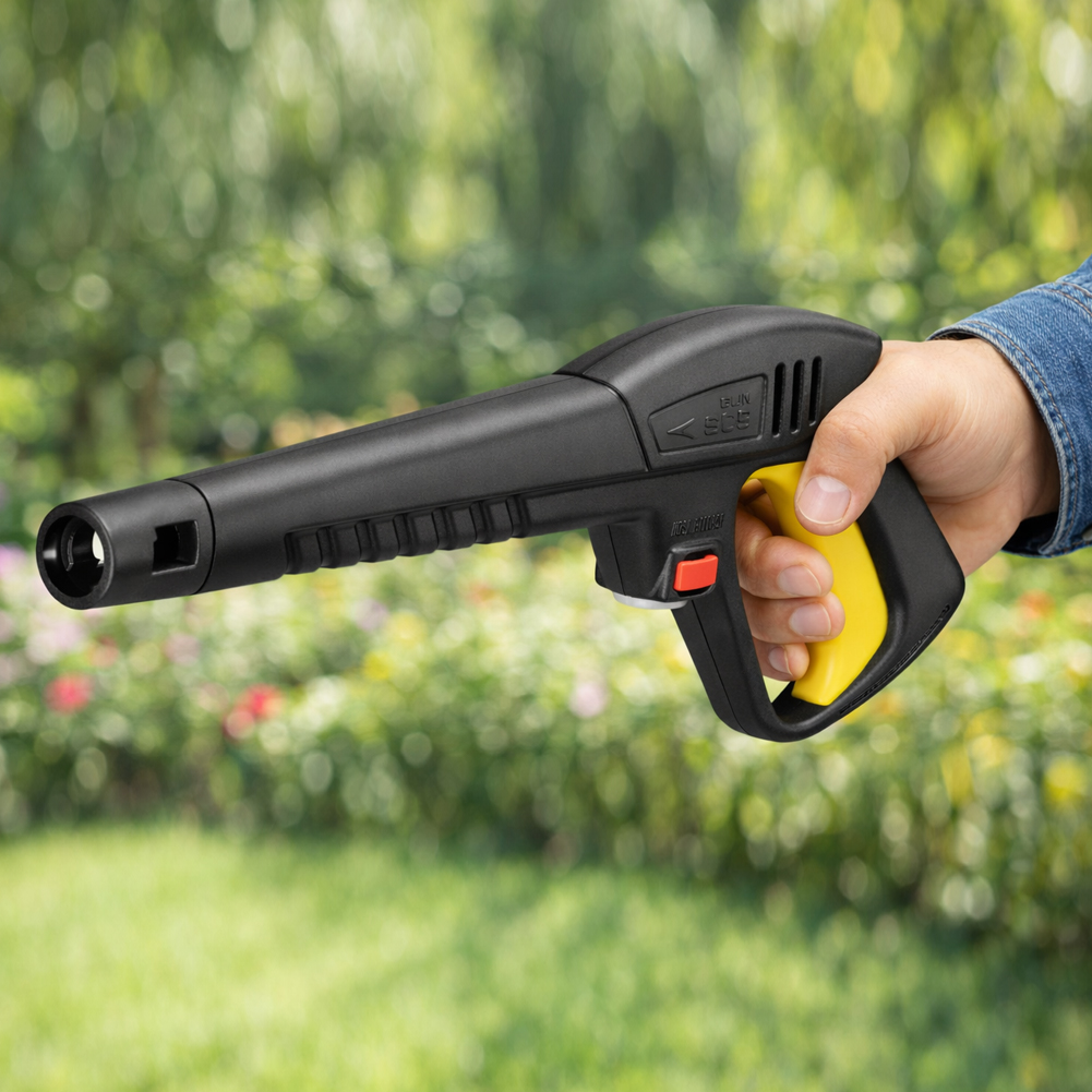 Pistola Idropulitrice a Spruzzo 160Bar Compatibile Idropulitrici in PP e Fibra di Vetro Nero...