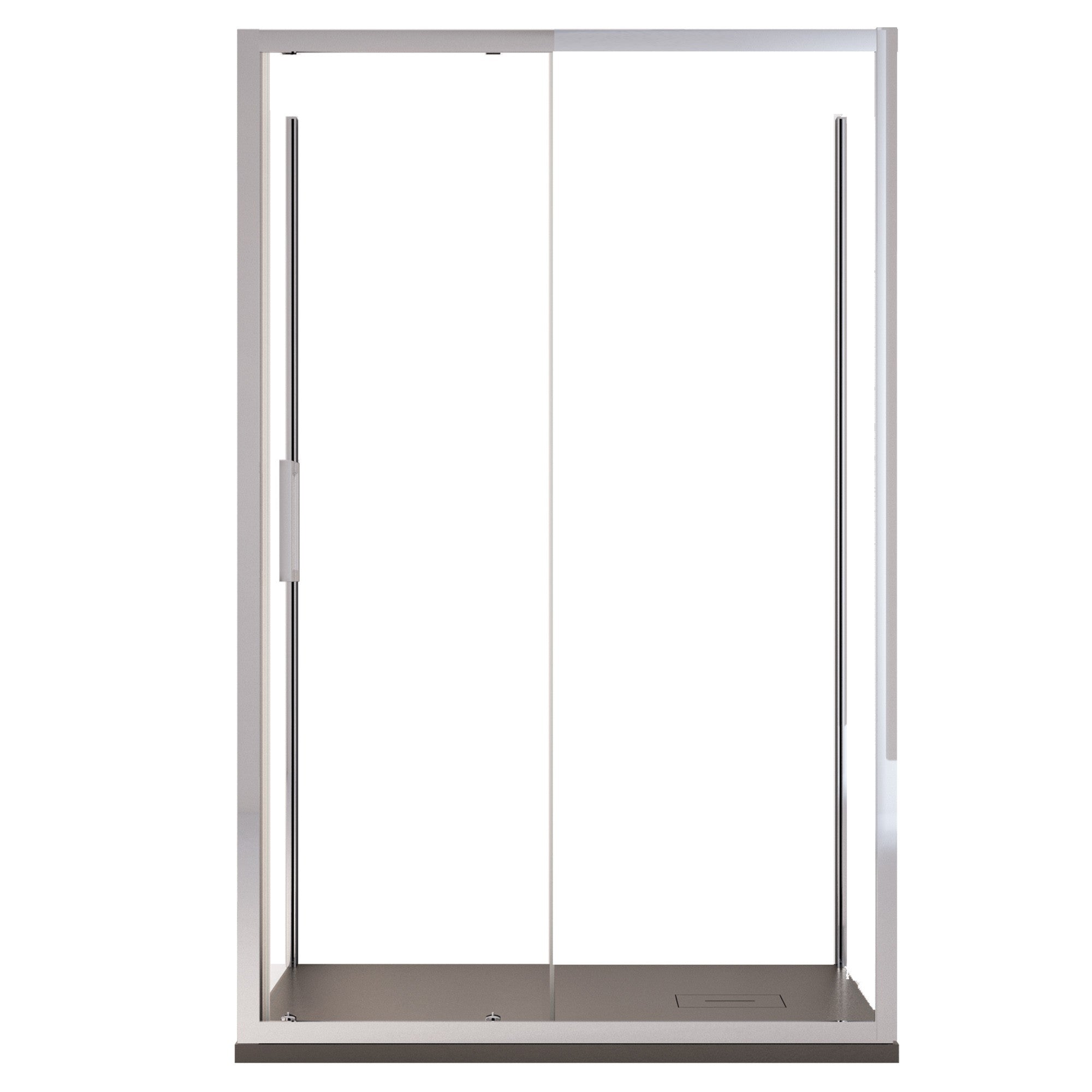 Box Doccia 3 Lati 90x120x90 cm 1 Anta Scorrevole in Cristallo Trasparente 6mm H195 Bonussi Edvige