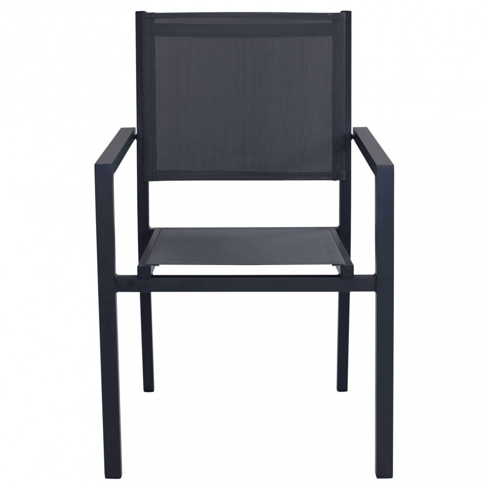 Poltrona Jamaica 55x58x85 h cm in Textilene Antracite...