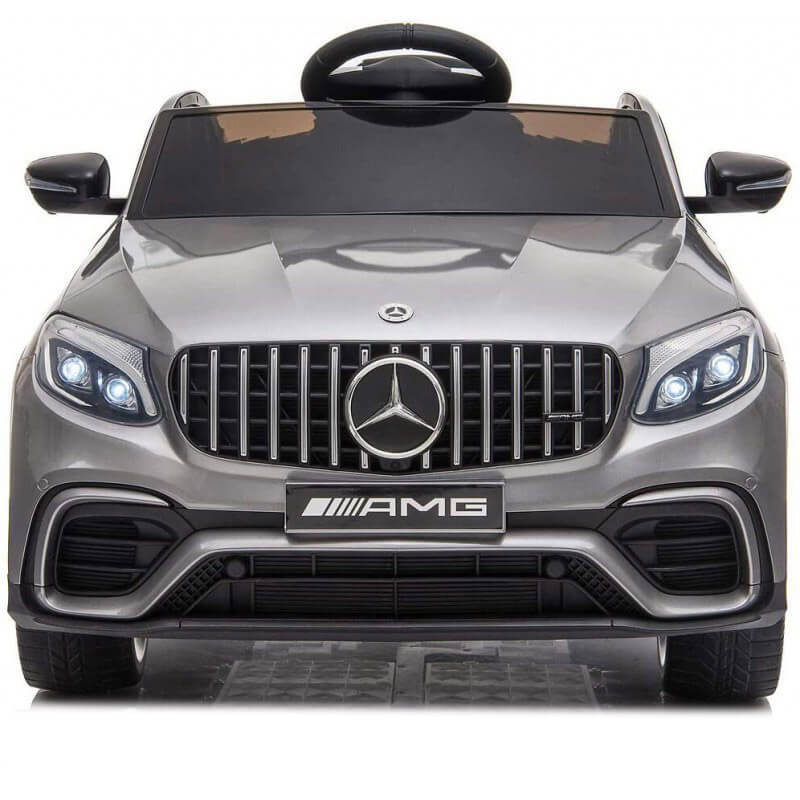 Macchina Elettrica per Bambini 12V con Licenza Mercedes GLC 63S Coupè Grigio Metallizzato...