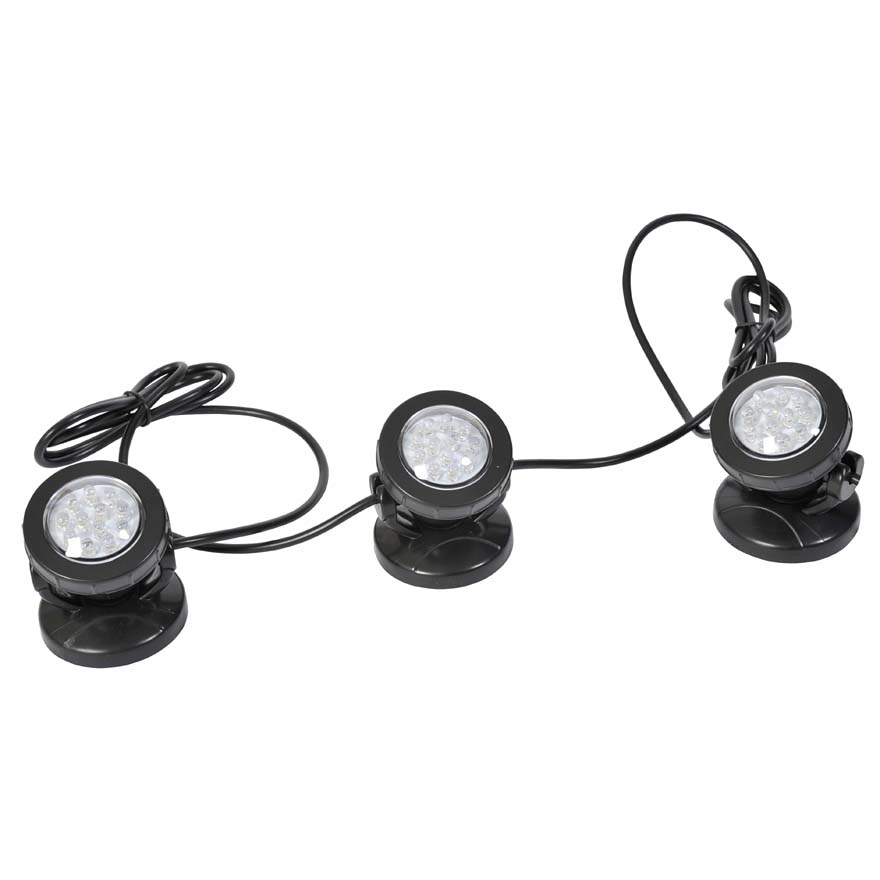 Faretti da Esterno a Led Multicolore 12V con Crepuscolare Rama Led 3000