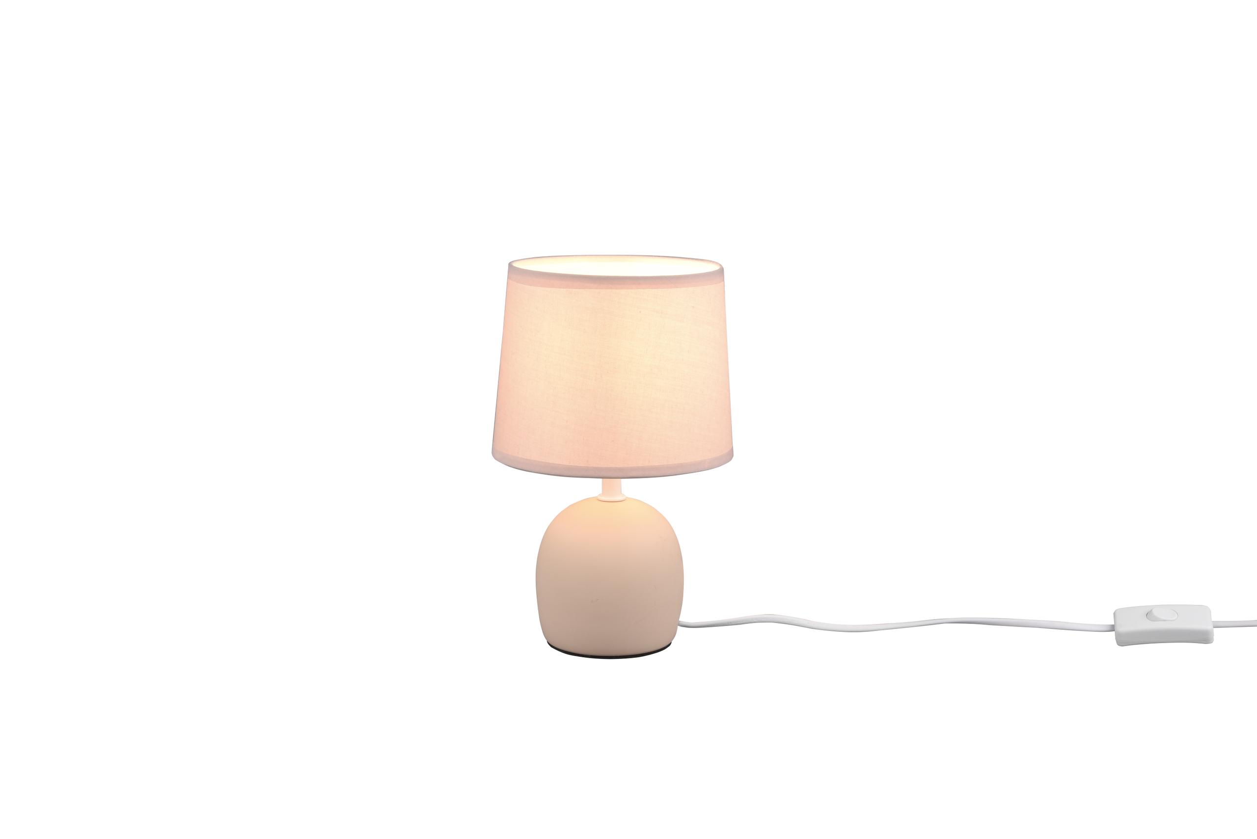 Image of Lampada tavolo da Interno in Ceramica Beige