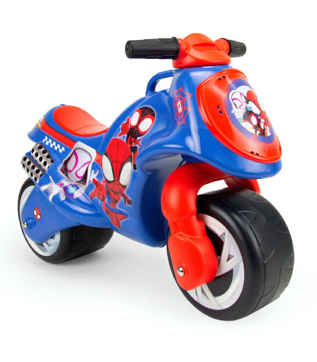 Image of Moto Cavalcabile per Bambini 69x28x49 cm Primi Passi Neox Marvel Spider-Man