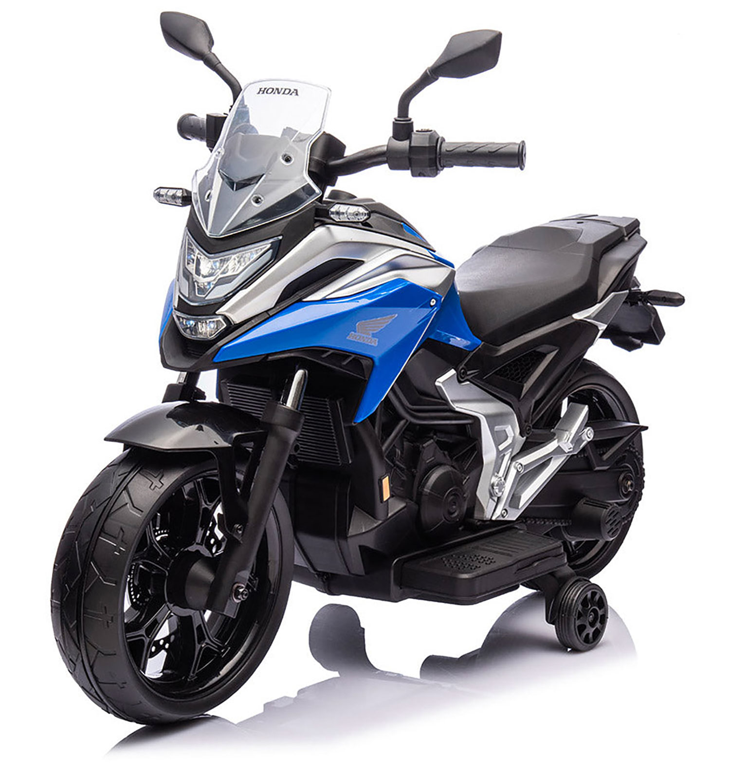 Moto Elettrica per Bambini Licenza Ufficiale Honda NC750X 12V 4,5Ah Blu...