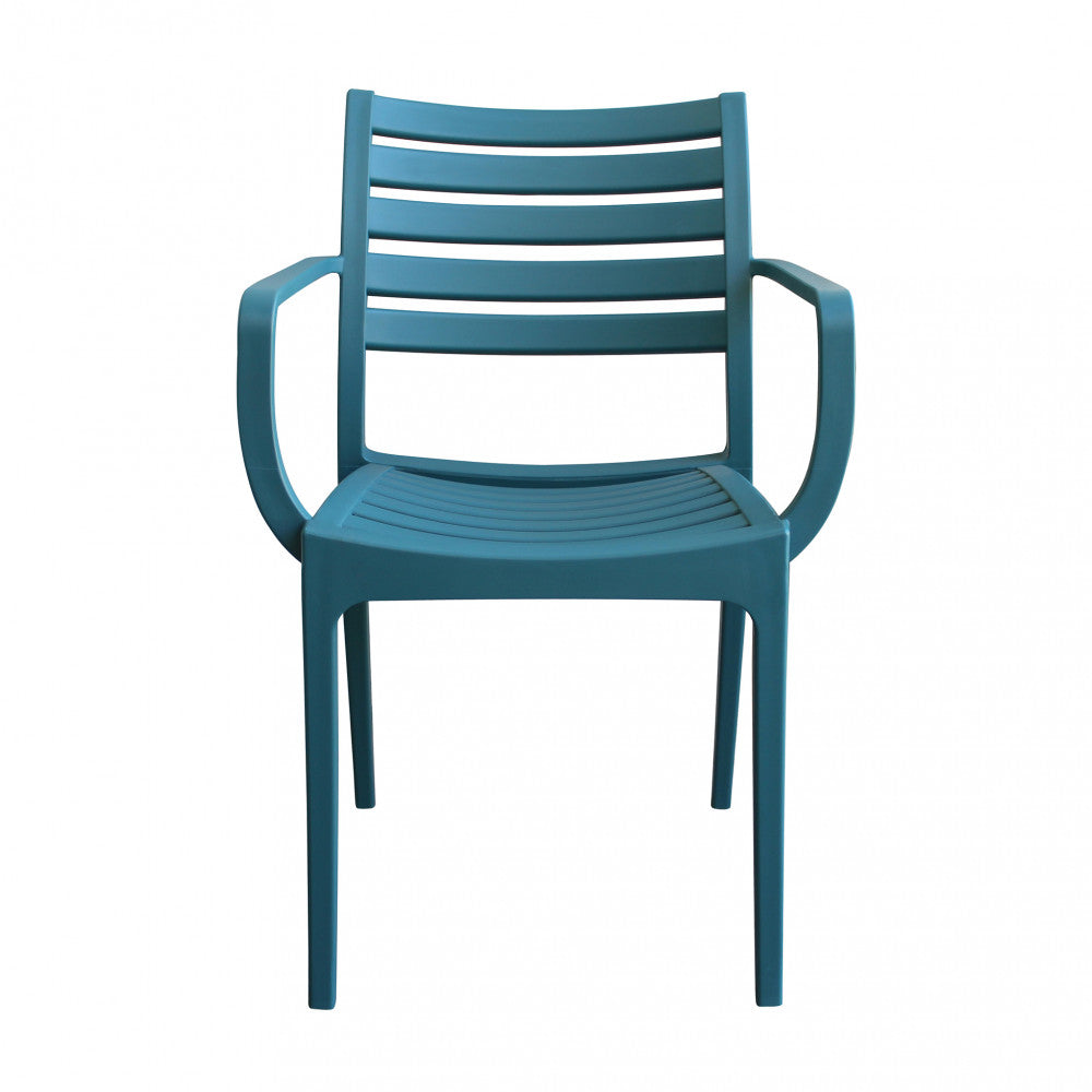 Poltrona Eveline 58,5x55,2x84 cm in Polipropilene Verde...