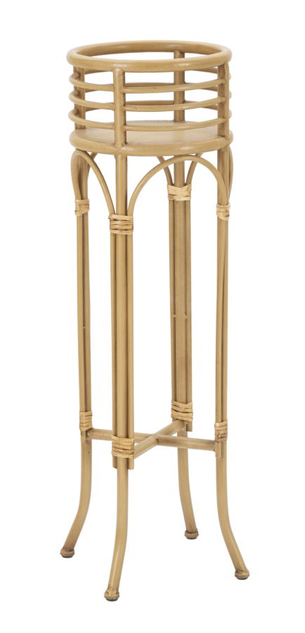 Porta Vaso Panama Stand Ø 30x76 cm in Ferro e Plastica