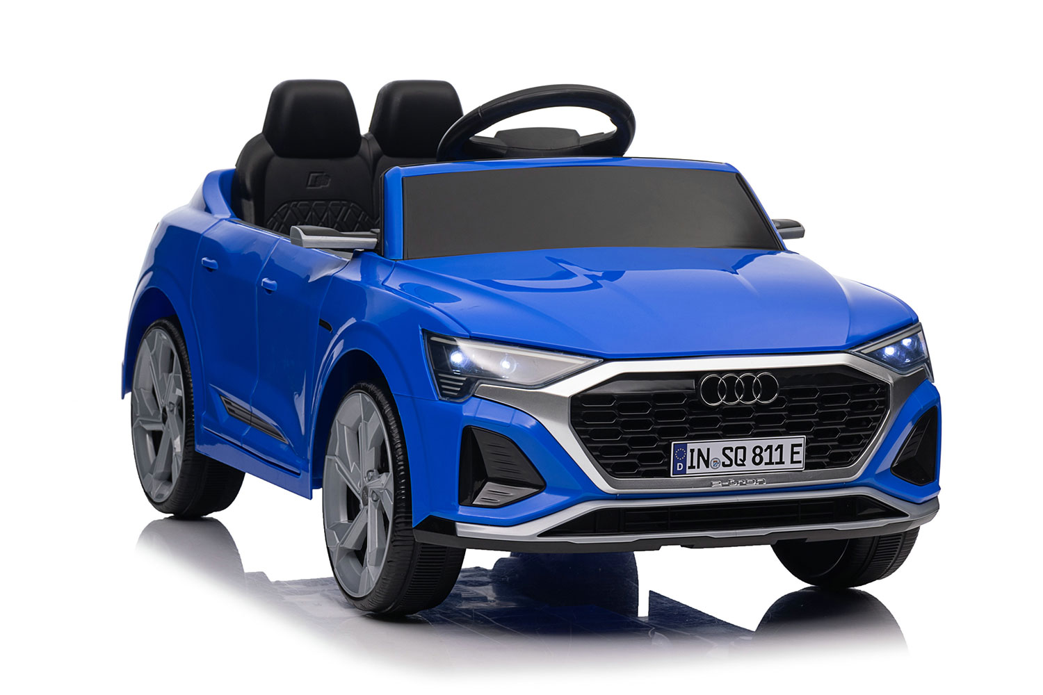 Macchina Elettrica per Bambini Licenza Ufficiale Audi SQ8 12V 4,5Ah Blu