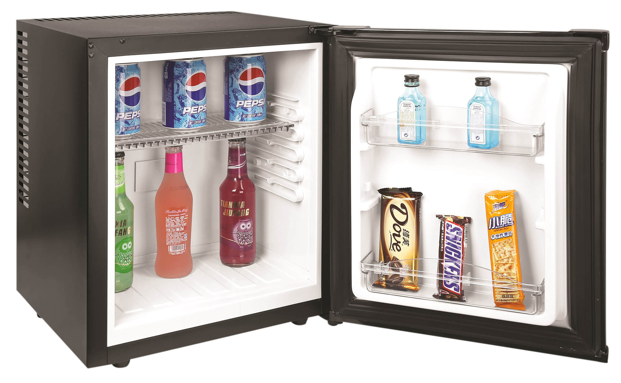 Mini Frigo per Hotel 30 Litri Vama Minibar Top Nero...