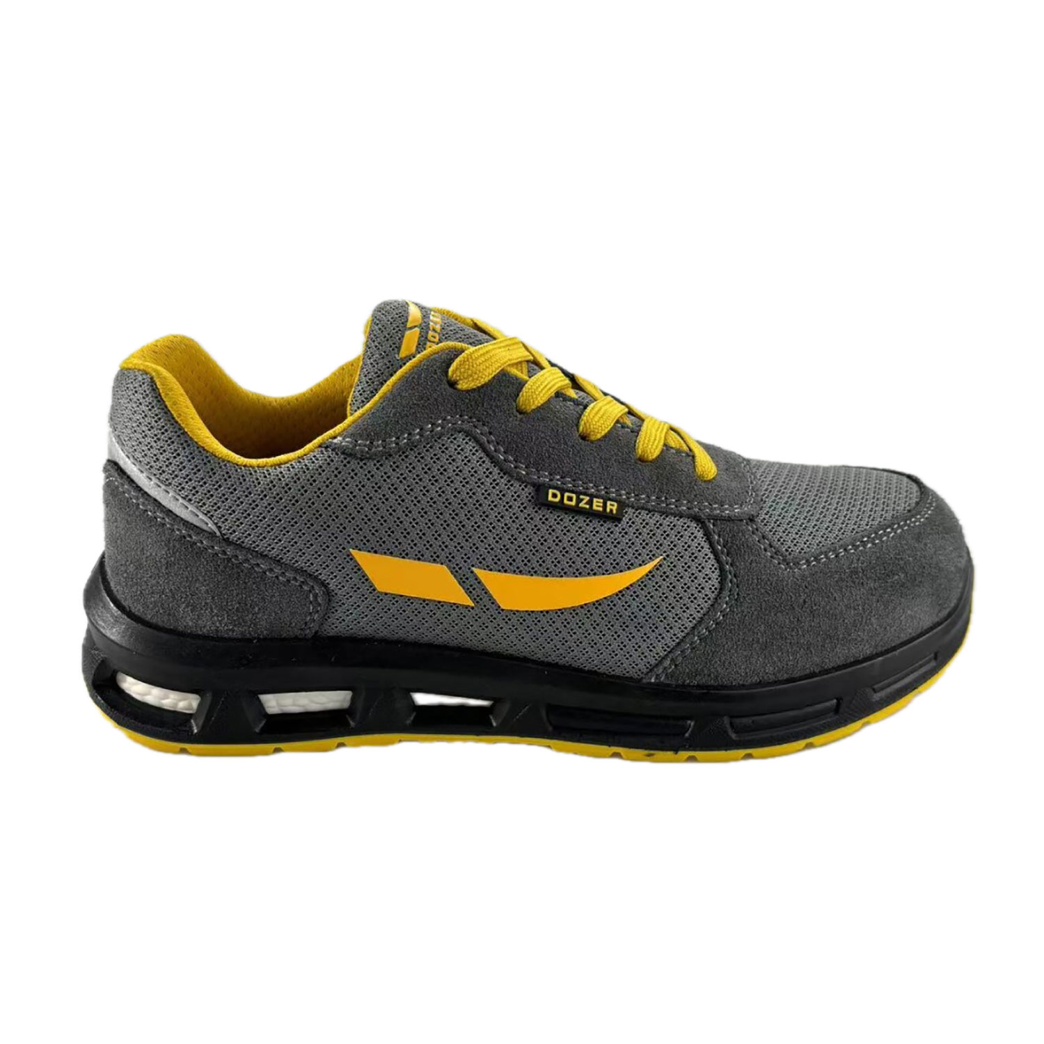 Scarpe Antinfortunistiche Basse Dozer Monkey S1 Scamosciate Grigio