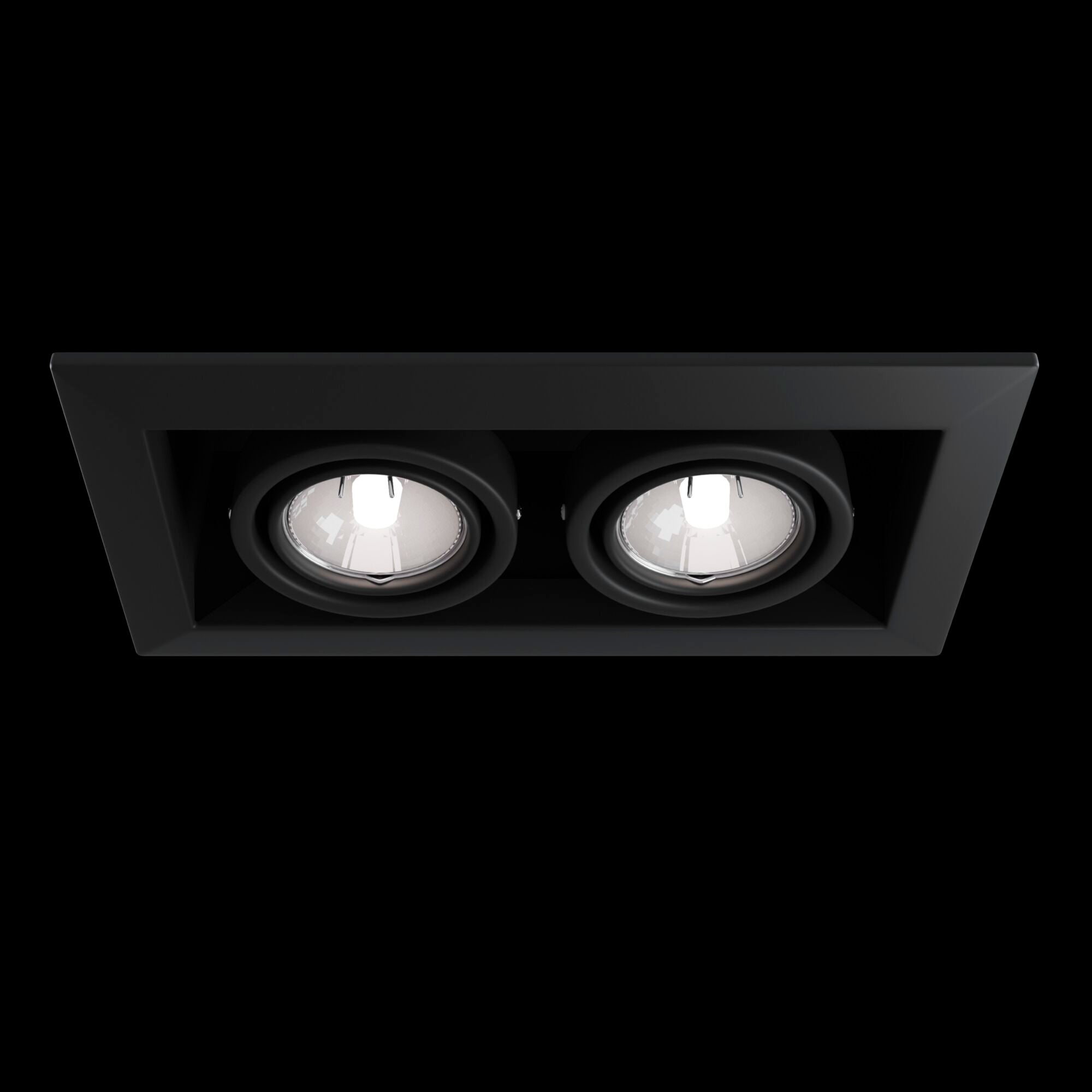 Faretto da incasso Downlight in Metallo Metallo Modern Nero...