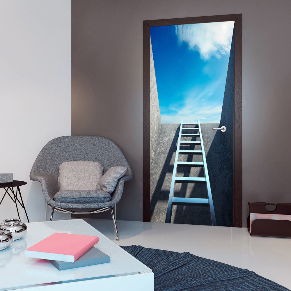 Carta Da Parati Fotomurale Per Porta - Ladder To Heaven I 70x210cm Erroi