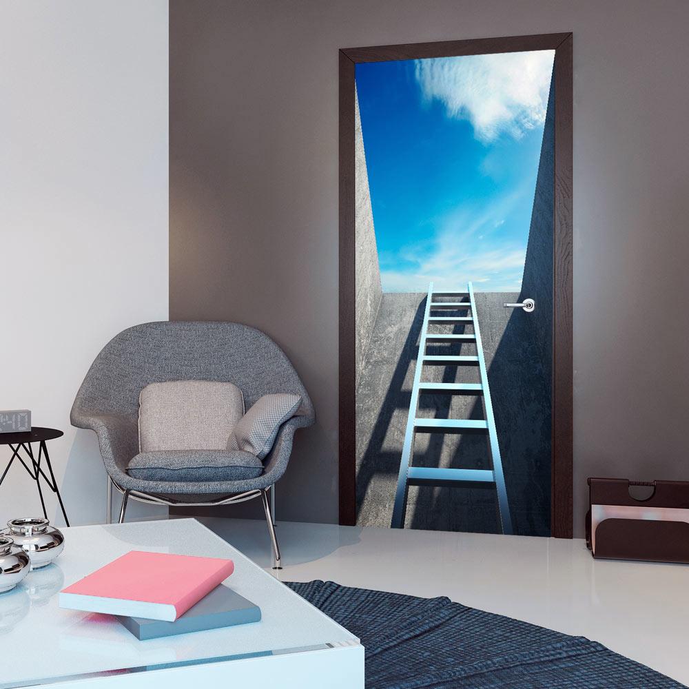 Carta Da Parati Fotomurale Per Porta - Ladder To Heaven I 70x210cm Erroi