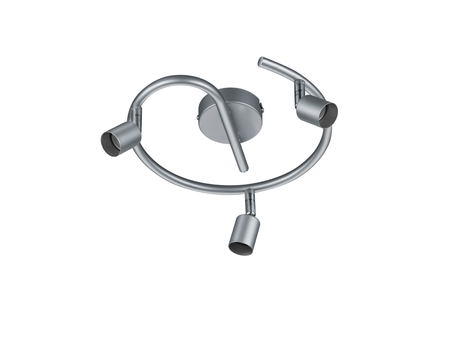 Image of Faretto da Interno GU10 in Metallo Titanium