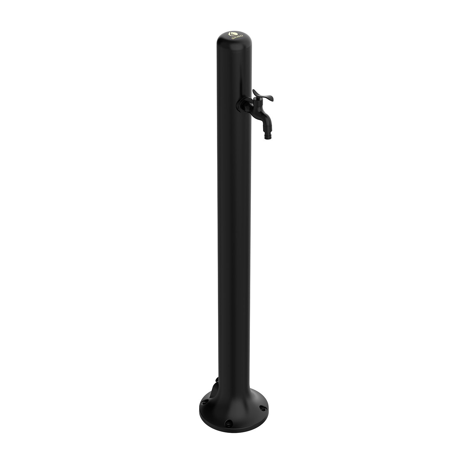 Fontana da Giardino in Alluminio ideale per Irrigare Sined Alu Nero