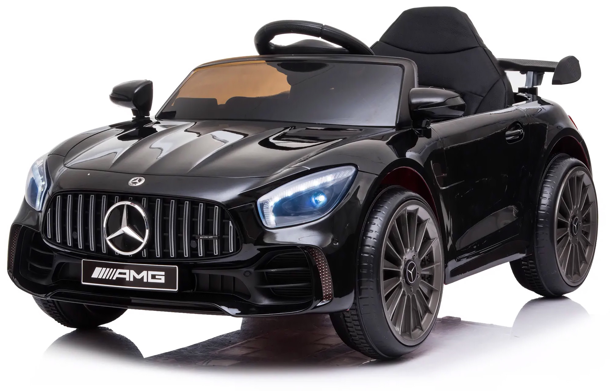 Macchina Elettrica per Bambini 12V con Licenza Mercedes GTR Small AMG Nera