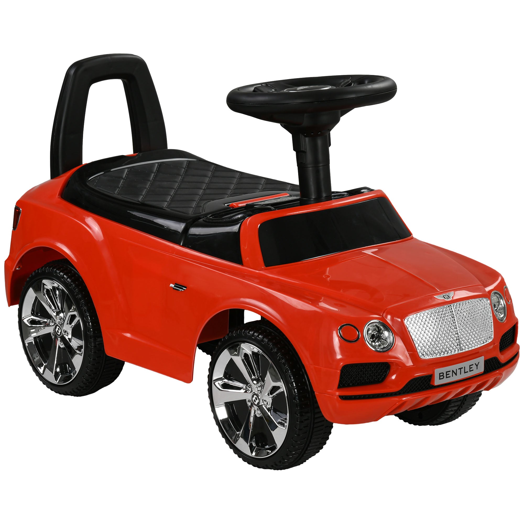 Image of Macchina Cavalcabile a Spinta per Bambini Licenza Ufficiale Bentley Bentayga Rosso