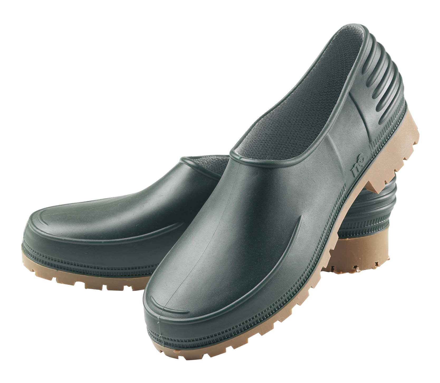 Scarpe da Giardinaggio in PVC Rama Verdi Varie Misure