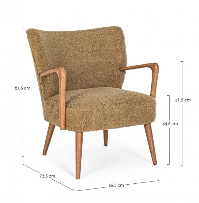 Poltrona Moritz in Legno...