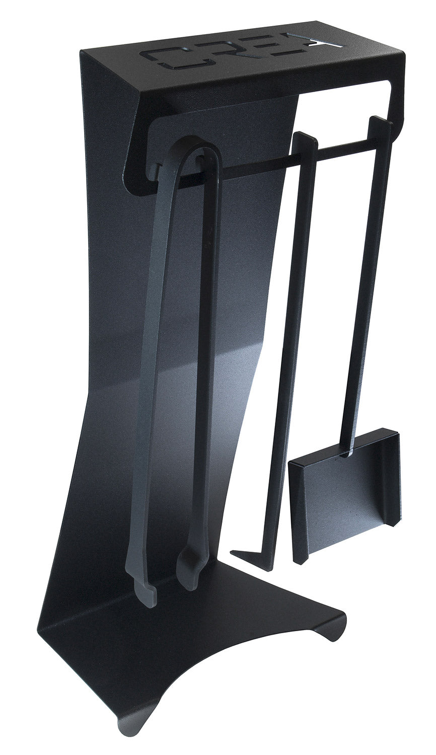 Set Camino 3 Pezzi con Supporto 290x185x600 cm in Acciaio Crea Puma Nero...