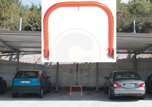 Dissuasore di Sosta Barriera di Parcheggio Privato Parking Stop Manuale 53X45 Cm...