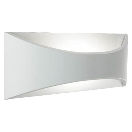 Lampada Applique Piccola Riflettente 6W a Led Cob Colore Bianco per Esterno Linea Moon Sovil