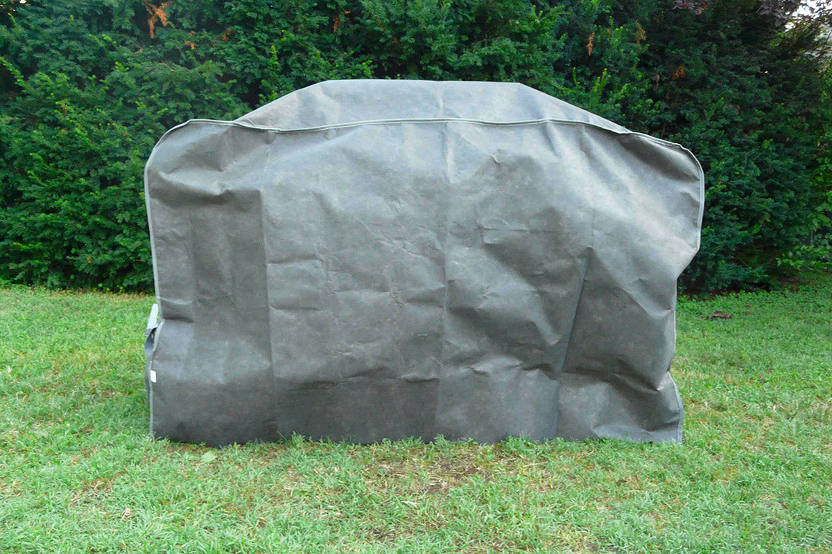 Custodia Fodera per Barbecue BBQ Piccolo 80x70x75 cm in Mytex Impermeabile Taupe...