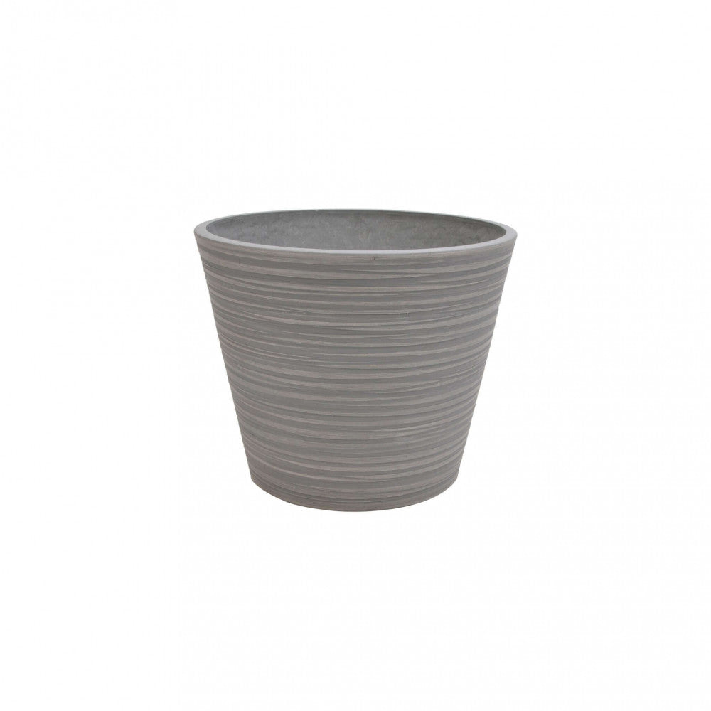 Image of Vaso Piccolo Camelia Ø31x25,4 cm in Fibra sintetica Antracite