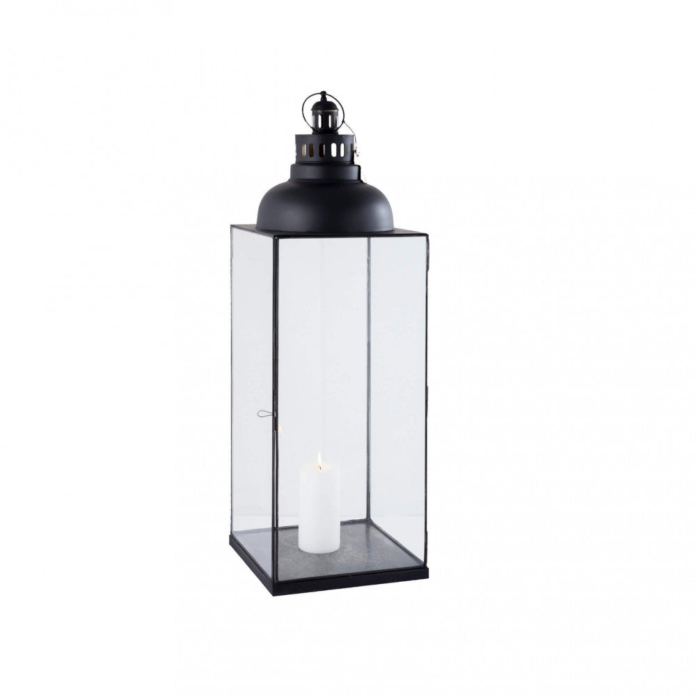 Lanterna Missie Grande 29x29x89 h cm in Acciaio Antracite...