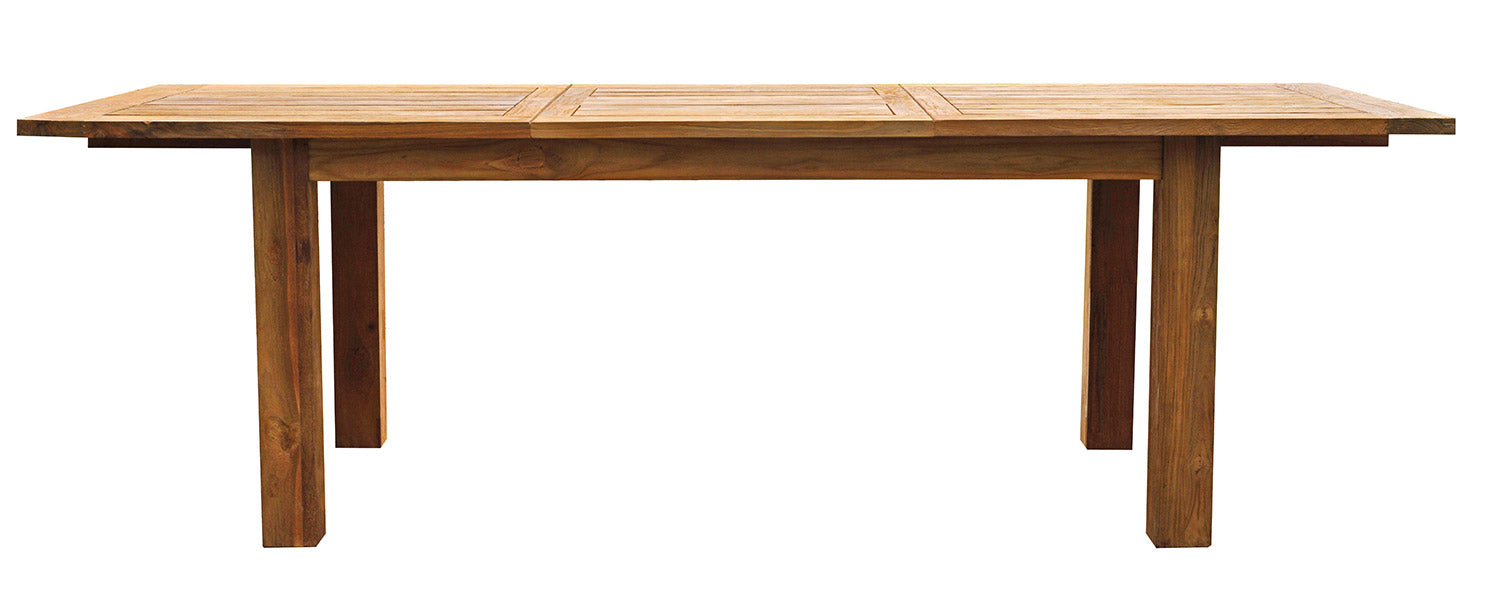 Tavolo da Giardino 250x100x77 cm Giacarta in Legno Teak...