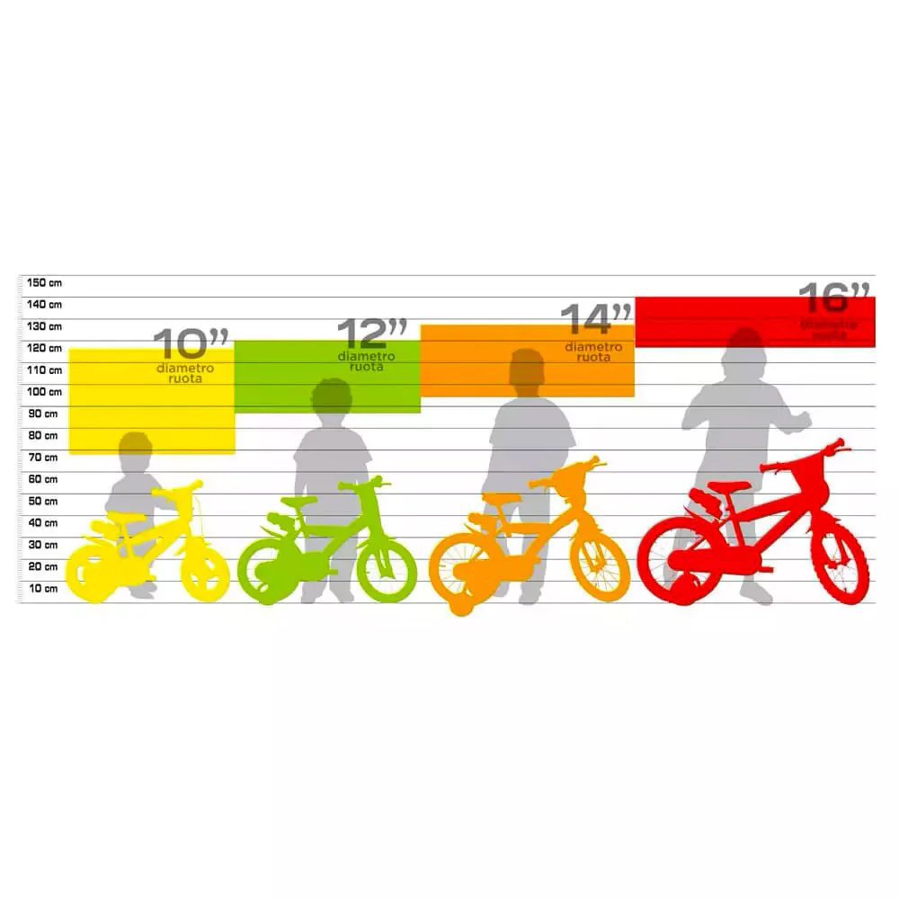 Bicicletta per Bambina 16’’ Freni Caliper con Licenza Disney Princess 