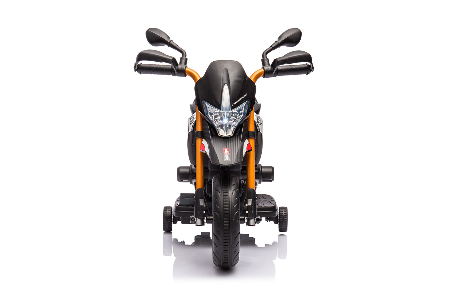 Moto Elettrica per Bambini 6V Aprilia Dorsoduro Small Nera