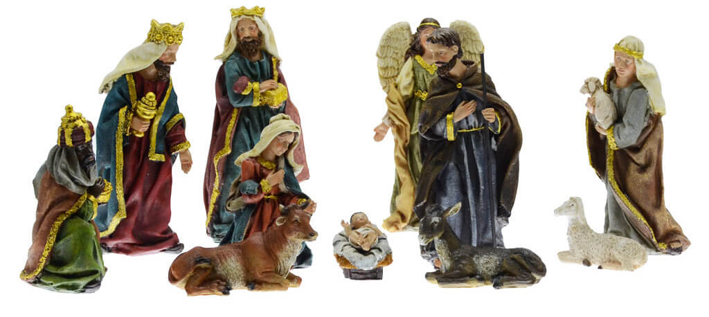 Natività 11 Personaggi H17 cm in Resina Vanzetti