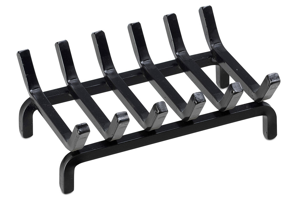 Brucialegna Braciere per Stufa 30x20x10 cm in Ferro Belfer 900/D Nero