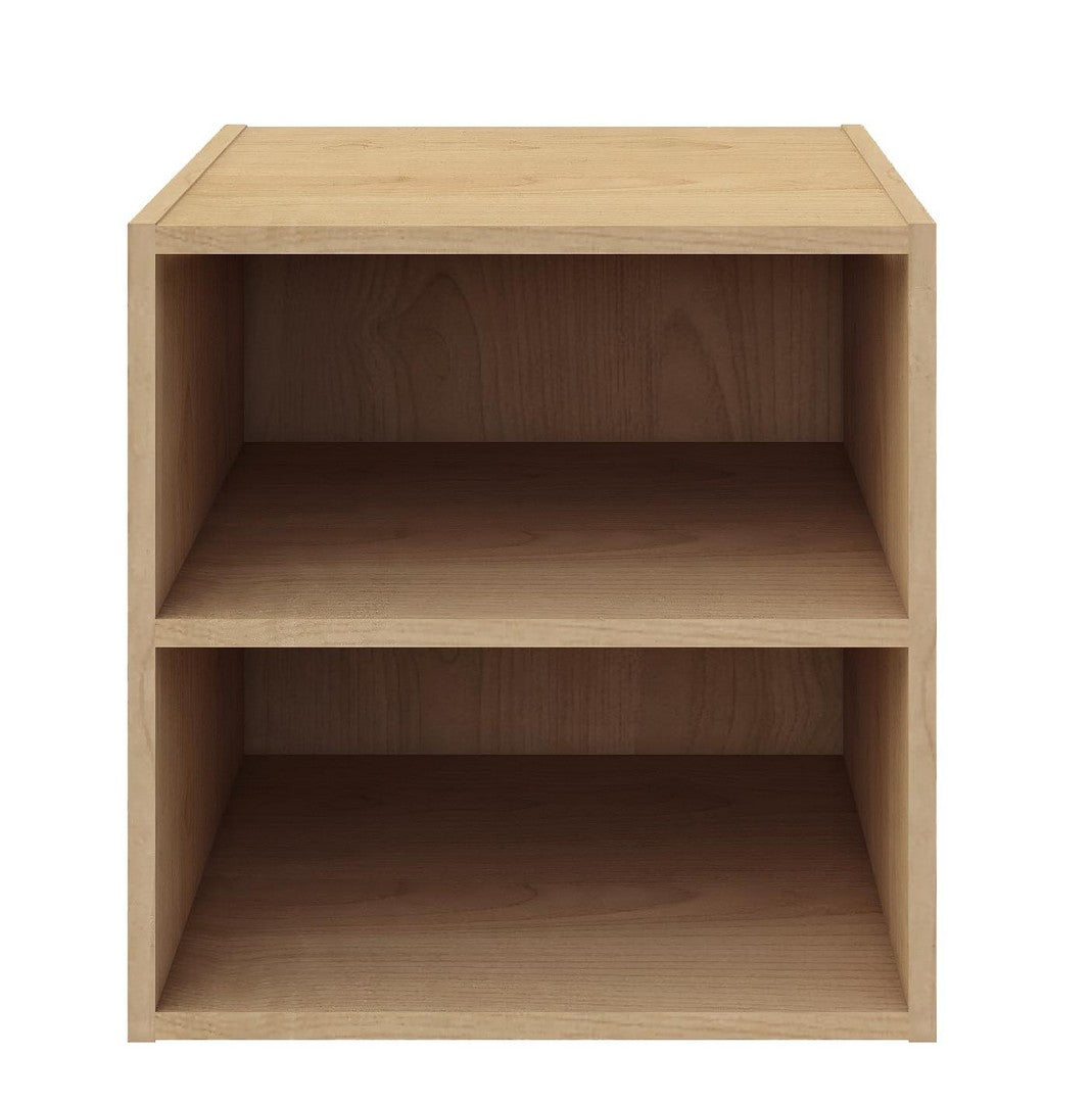 Cubo Composite con Mensola 35x35x35 cm in Compensato Naturale...