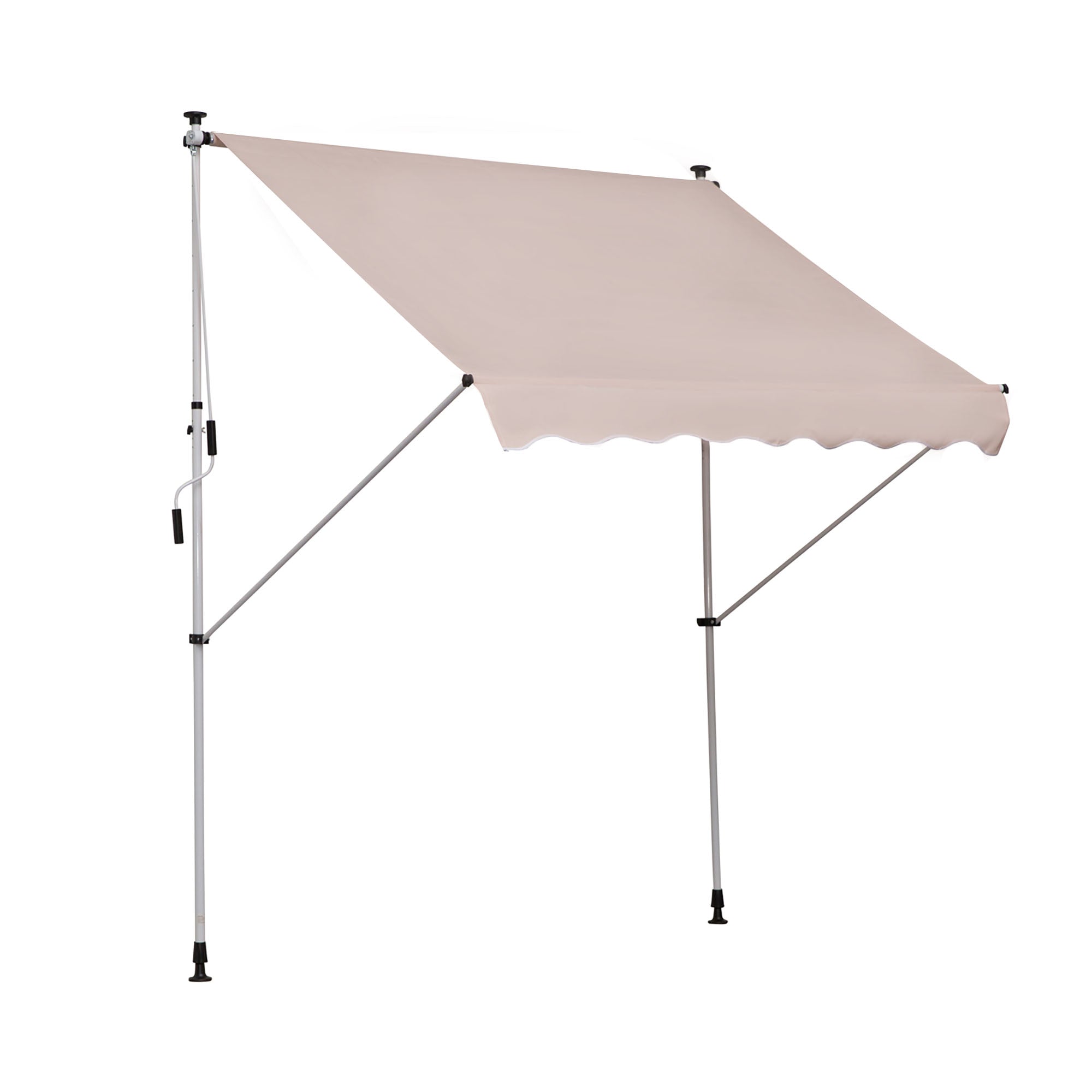 Tenda da Sole Avvolgibile 2x1,5m Beige