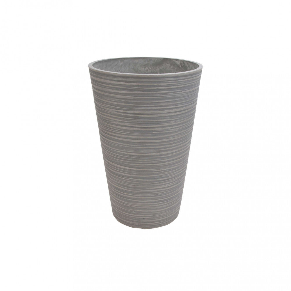 Image of Vaso Grande Azalea Ø41x60 cm in Fibra sintetica Antracite