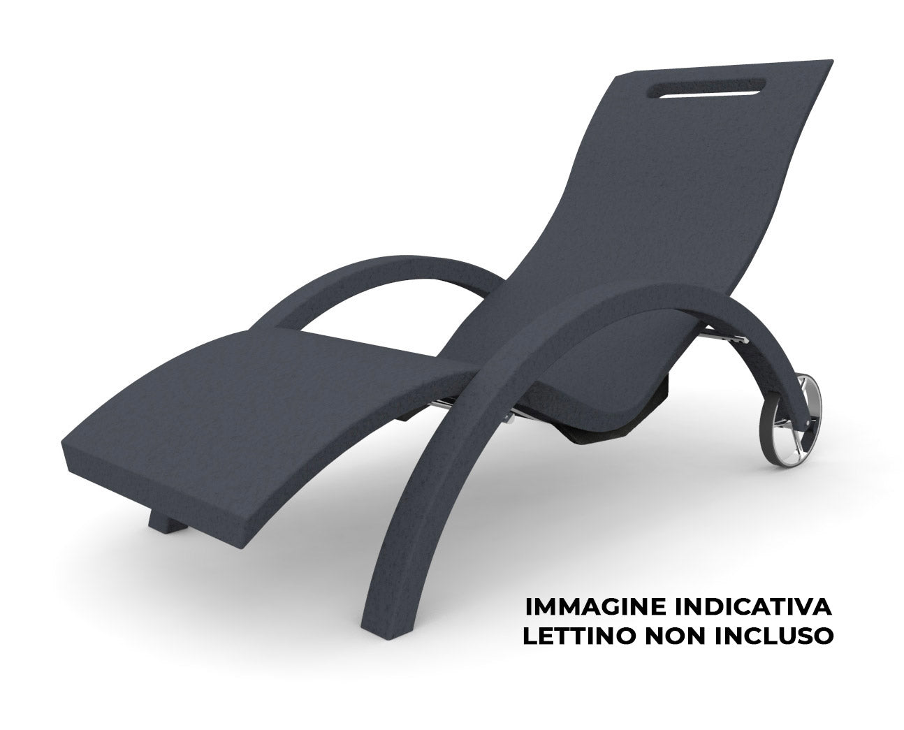 Supporto da Esterno Chaise Longue Arkema Serendipity Dove Grey...