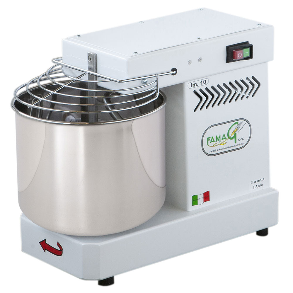 Image of Impastatrice a Spirale Testa Fissa 10Kg 400W Famag IM10/230