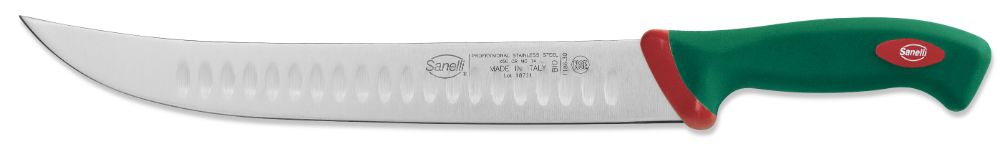 Image of Coltello Scimitarra Olivato Lama 30 cm Manico Antiscivolo Sanelli Premana