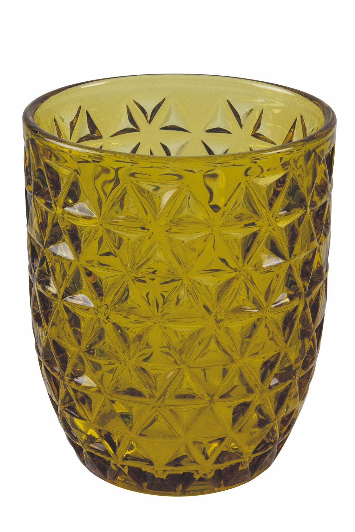Set 6 Bicchieri Acqua in Vetro 300 ml VdE Tivoli 1996 Geometrie...