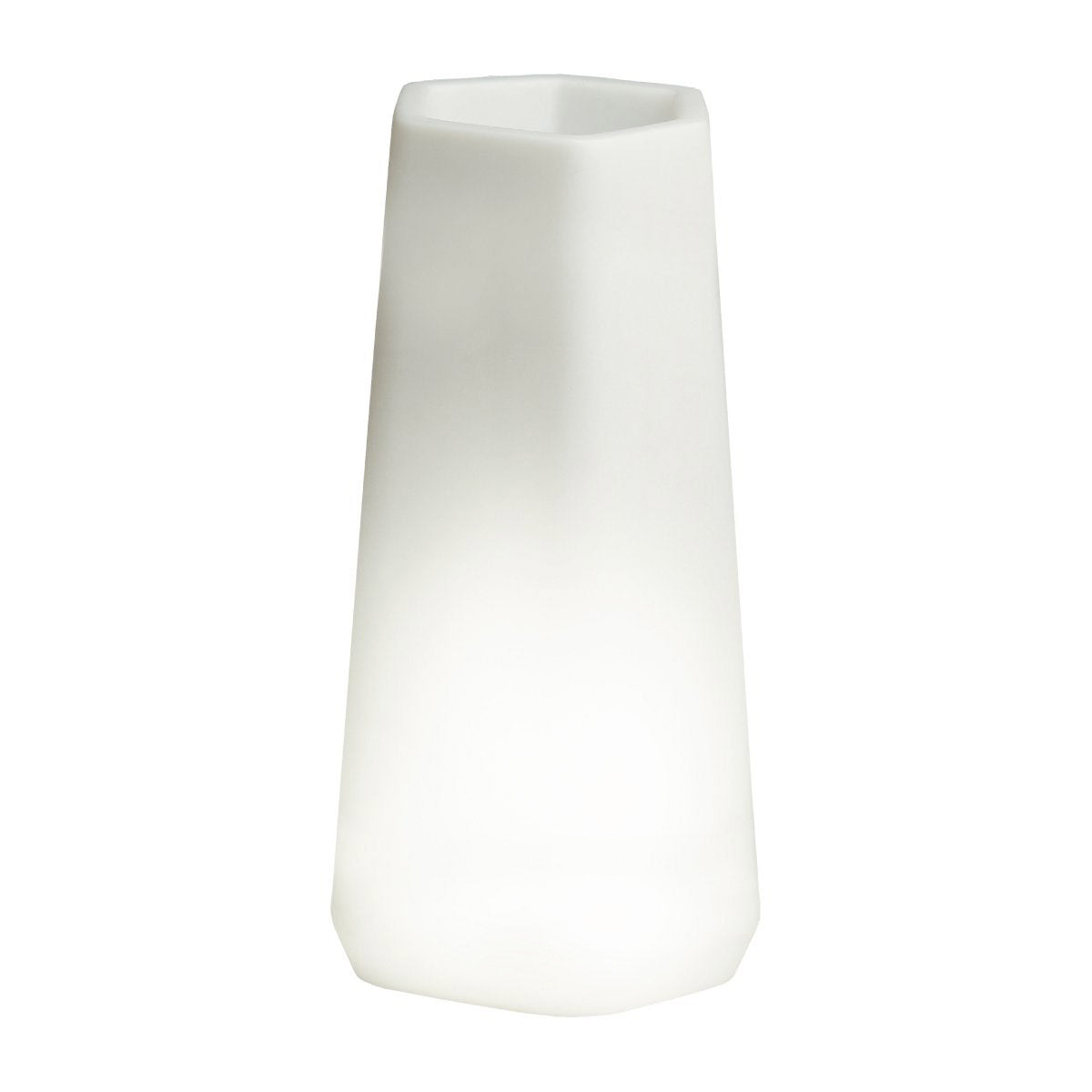 Image of Vaso Luminoso da Giardino a LED 49x40x95 cm in Resina 5W Magnolia Bianco Neutro