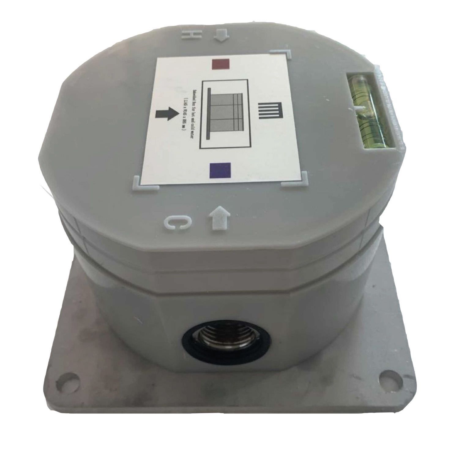 Sistema Fissaggio Rapido Docce Inox C-Box Attacco Acqua Calda-Fredda Sined